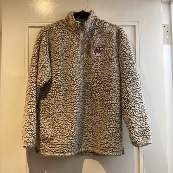 Top of the World Tops - UMass 1/4 Zip Cozy Pullover - Unisex M